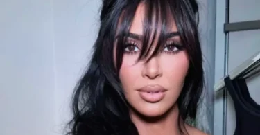 Kardashian 90s look Super Bowl LX