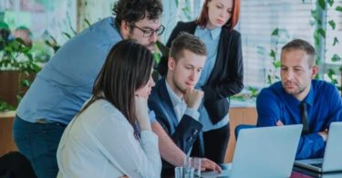 software engineers collaborating through IT staff augmentation services