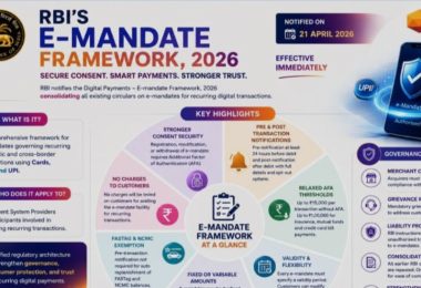 RBI compliant eMandate workflow